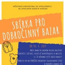 Sbírka pro dobročinný bazar